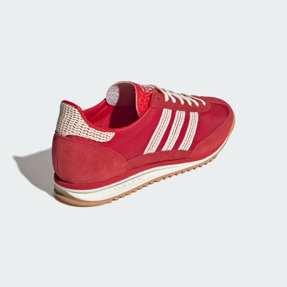 Adidas Red SL72 OG w/ Embroider Stripe - Picture 2 of 6